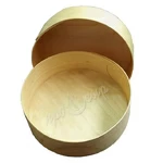 Коробочка для сыра из березового шпона 12 см